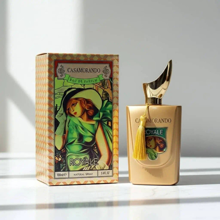 ادکلن زنانه (کازاموراتی لیرا) کازاموراندو رویال فرگرانس حجم 100 میل| fragrance World Xerjoff Casamorati lira